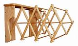 Images of Wooden Laundry Drying Rack Wall