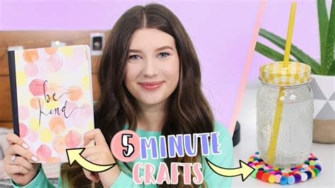 5 Minute Crafts To Do When Youre Bored Quick And Easy Diy Ideas