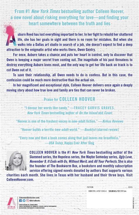 Confess Book By Colleen Hoover Official Publisher Page Simon