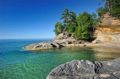 Pictured Rocks National Lakeshore Michigan