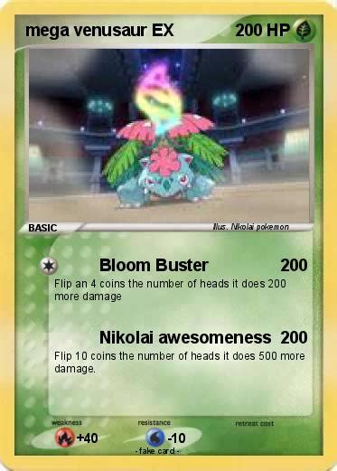 Pokémon Mega Venusaur Ex 22 22 Bloom Buster My Pokemon Card