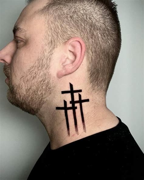 11 Cross Neck Tattoo Ideas That Will Blow Your Mind Outsons