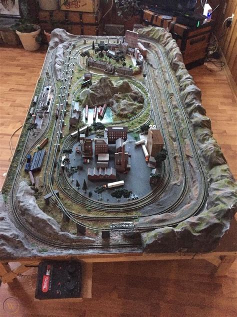 N Scale Model Train Layouts 4x8 1902171447