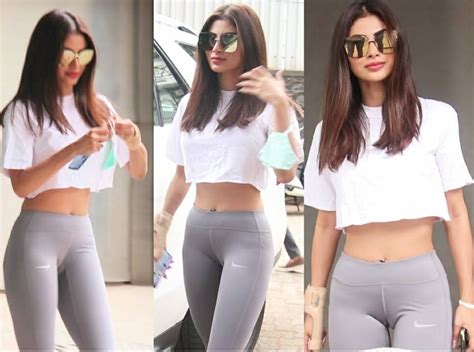 Mouni Roy S Leggings Clear Panty Clear Pussy Shape Cum Guaranteed Link In Comments R