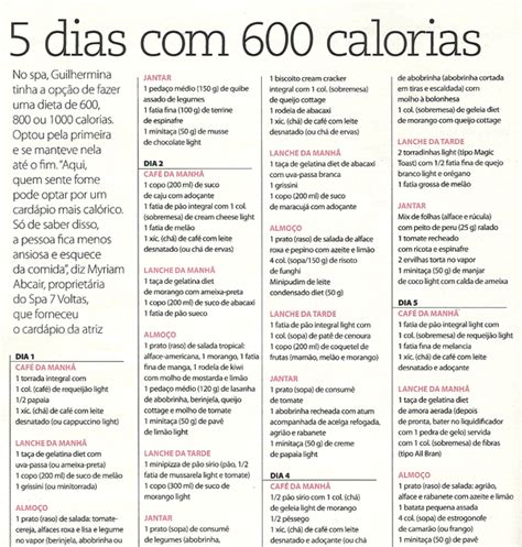 Dieta 1500 Calorias Low Carb - Dieta 600 calorias menu semanal