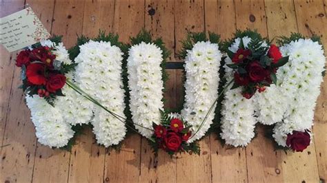 There are so many options when it comes to our affordable funeral flowers will help ease the burden of cost, while still offering you the chance to my mum loved flowers when she was alive so i knew she would appreciate having them at her service. Funeral Flowers - Mum Tribute letters