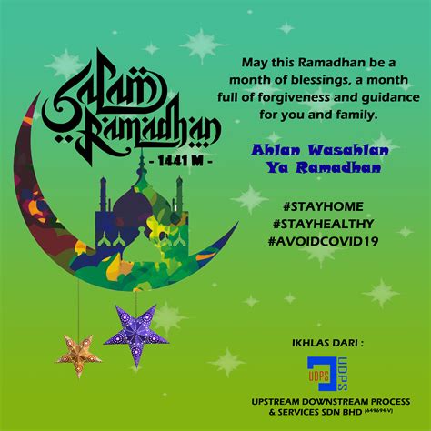 Salam Ramadhan 1441 H Upstream Downstream Process And Services