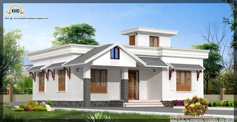 Beautiful Single Floor House Elevation 1377 Sq Ft Kerala Home
