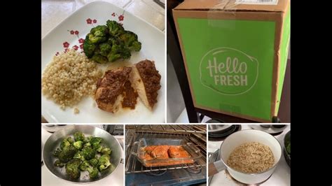 40 Off Hellofresh First Box Unboxing Meal Prep Delivery Youtube