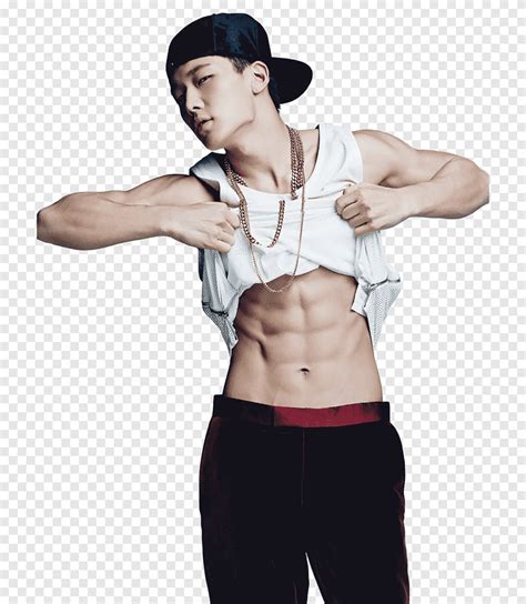 Bobby Ikon K Pop Yg Entertainment Abs Tshirt Physical Fitness Png