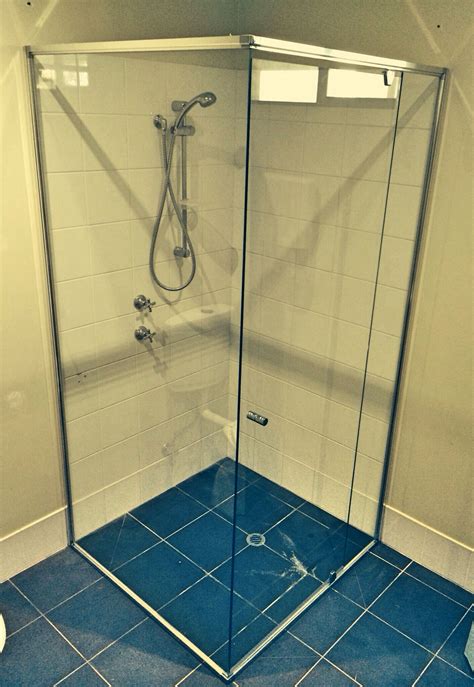 Mirage Semi Frameless Shower Screen With Bright Silver Frame And Clear