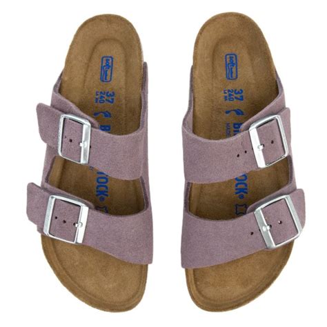 Birkenstock Birkenstocks Arizona Womens Purple Sandals 1003733 Shiekh
