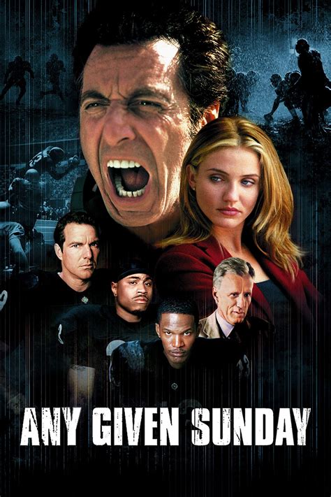 Any Given Sunday 1999 Posters — The Movie Database Tmdb