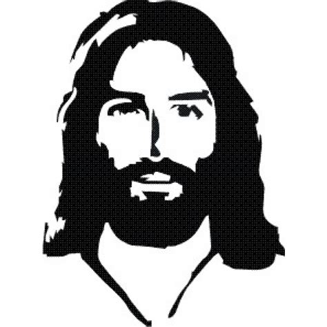 Black And White Picture Of Jesus