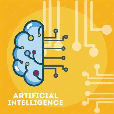Premium Vector Artificial Intelligence Brain