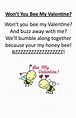 Itty Bitty Rhyme: Won't You Bee My Valentine? (With images) | Songs for ...