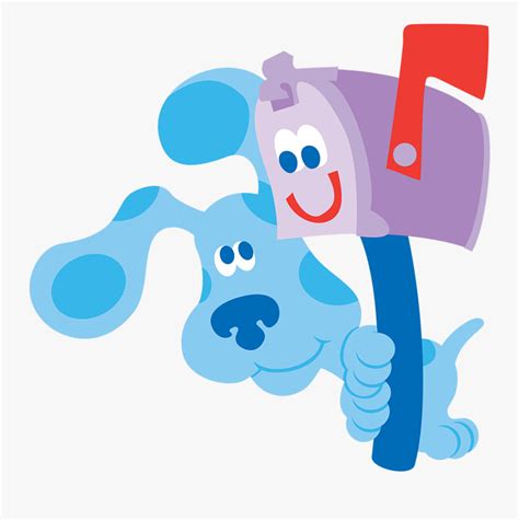 Blues Clues Blue Png Blues Clues Mailbox And Blue Free Transparent