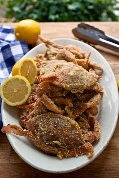 Crunchy Soft Shell Crabs Recipe Recipe Soft Shell Crab Recipe Crab Recipes Seafood Recipes