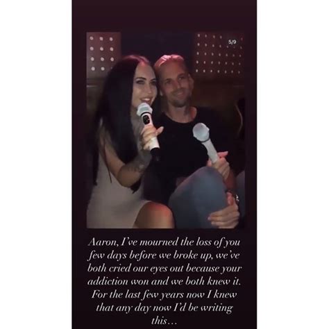 Aaron Carter’s Ex Girlfriend Lina Valentina Reacts To His Death