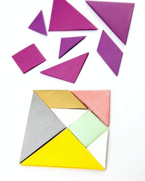 Origami Tangram Learn The Art Of Paper Folding