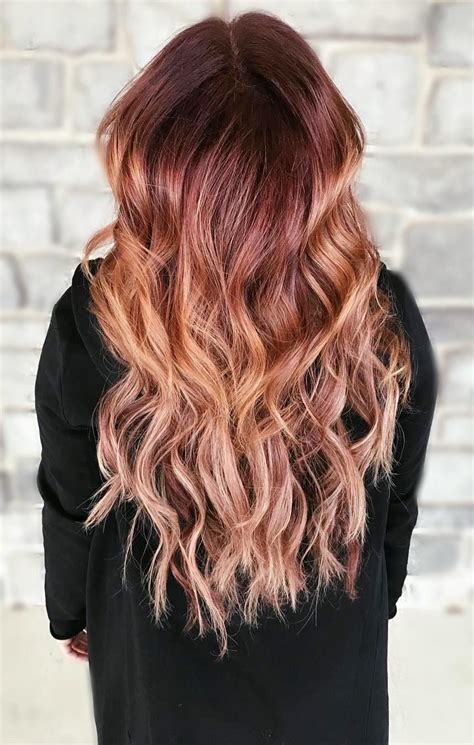 Hottest Copper Balayage Ideas For B A L A Y A G E Cool Hair Color Balayage