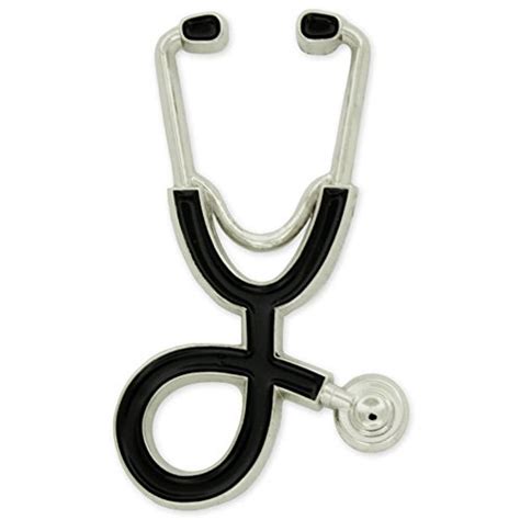 Pinmart Medical Doctor Nurse Stethoscope Enamel Lapel Pin Wantitall