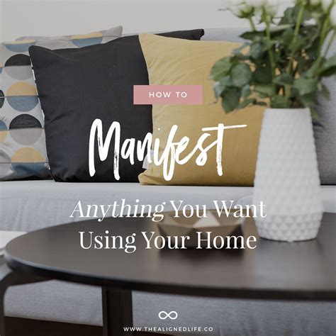 How to Manifest Anything Using Your Home | The Aligned Life