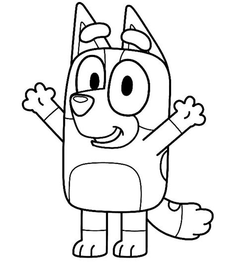 Printable Bluey Coloring Pages Teachcreativa Com