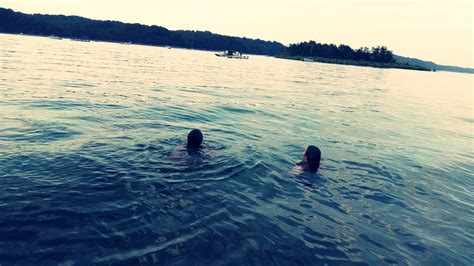 Swimming On Beaver Lake At Rental Cabin Cute Little Cottage Rental On
