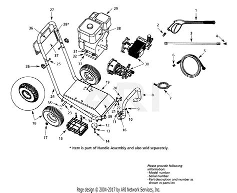 Troy Bilt Pressure Washer Parts Diagram Heat Exchanger Spare Parts
