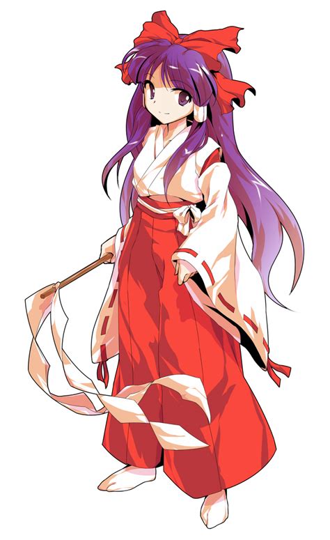 Hakurei Reimu 博麗 霊夢 Classic Touhou 東方 Project Anime Game Minecraft Skin