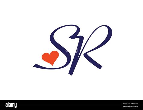 Sr Letter Rs Name Logo Love Hakuchuumu