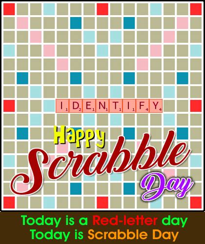 My Scrabble Day Card For You Free National Scrabble Day Ecards 123