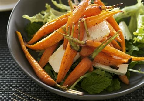 Roasted Baby Carrot Salad Recipe Quick And Easy At Nz