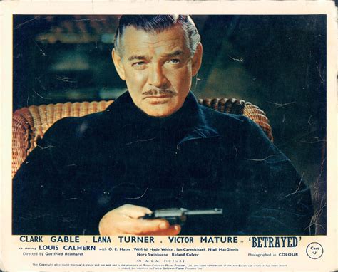 Clark Gable "Betrayed" | Clark Gable in 2019 | Clark gable ...
