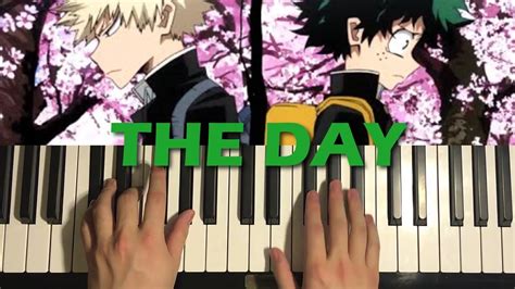 How To Play My Hero Academia Op The Day Piano Tutorial Lesson