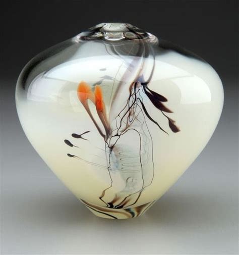 Art Glass Vase By California Born Fourth Generation Japanese American