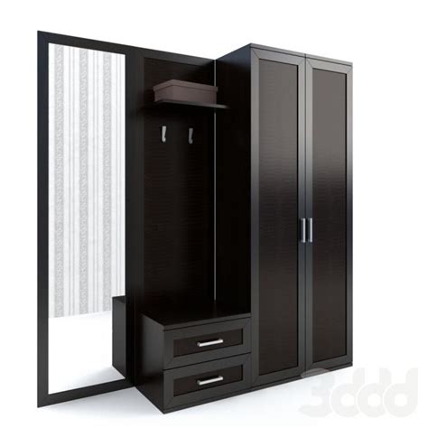 This choice can be difficult, but once you're settled on the hues, the rest is a matter of layering up. 3d модели: Другое - Прихожая Roomy | Мебель современной ...