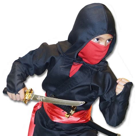 Venom Ninja Costume Crimson Halloween Ninjas Black And Red Ninja