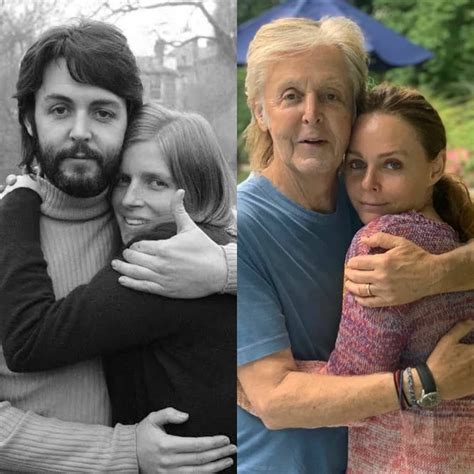 Paul Mccartney With Linda Mccartney And Later With Daughter Stella My