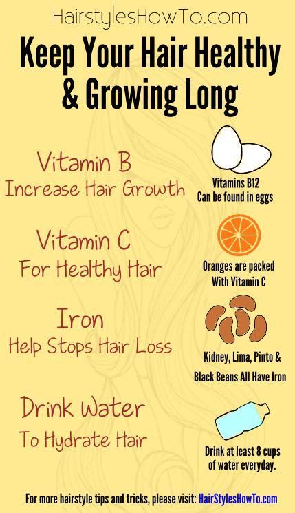 Rinse your mouth after meal. Keeping Hair Healthy & Growing Long | Hairstyles How To