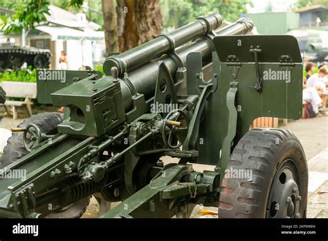 Us Army M102 Howitzer At The War Remnants Museum Ho Chi Minh City
