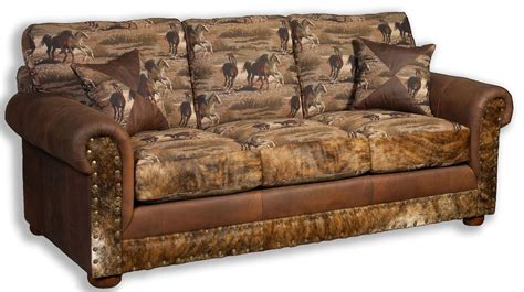 Rustic Ranch Or Country Style Couch Rustic Leather Sofa Rustic Sofa