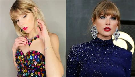 Taylor Swift Lookalike Calls Out ‘bullies Swifties After Pulling Off