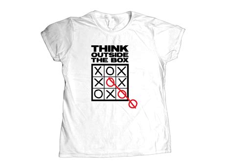 How are outside the box innovations born? Think Outside The Box T-Shirt | SnorgTees