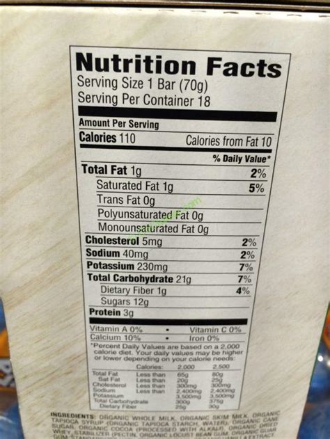 Costco-1053793-Healthy-Choice-Organic-Fudge-Bar-chart ...