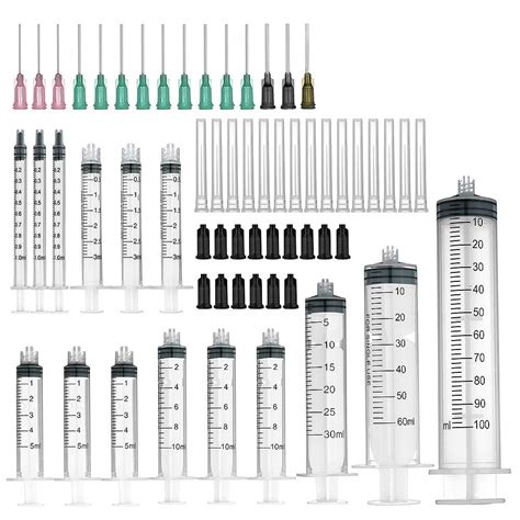 Buy 15 Pack Syringe 100ml60ml30ml10ml5ml3ml1ml Syringes With