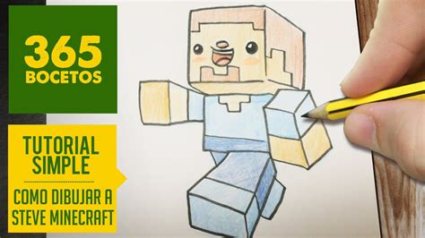 Como Dibujar A Steve De Minecraft Kawaii Images And Photos Finder