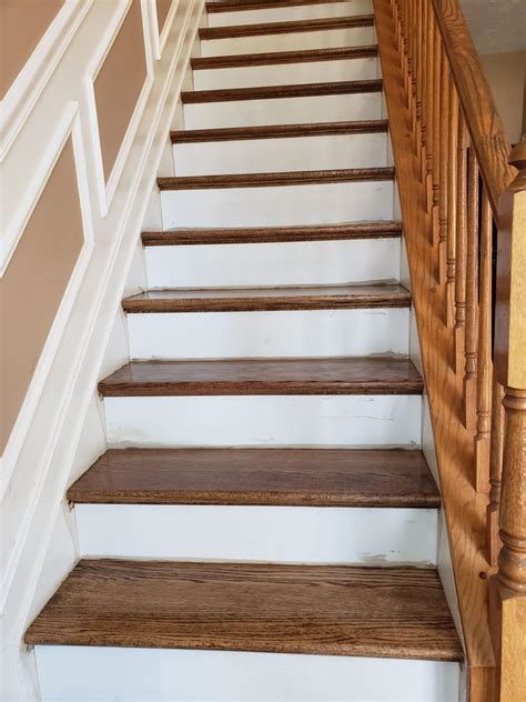 Hardwood Stairs Refinishing In Forest Hill Flawless Floors