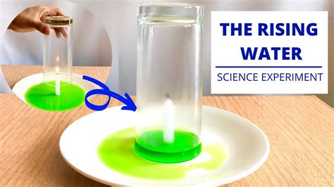 The Rising Water Science Experiment Why Does Water Rise Up